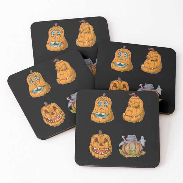 Item preview, Happy Halloween Scary Pumpkins Jack-O-Lantern designed and sold by KeysTreasures.
