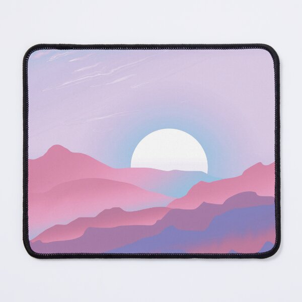 Item preview, Bigender Pride Sunrise Landscape designed and sold by Vernen Ink.