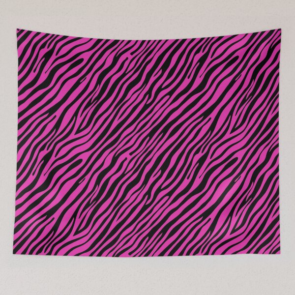 Item preview, Hot Pink Zebra Stripes designed and sold by Ribeiro Design.