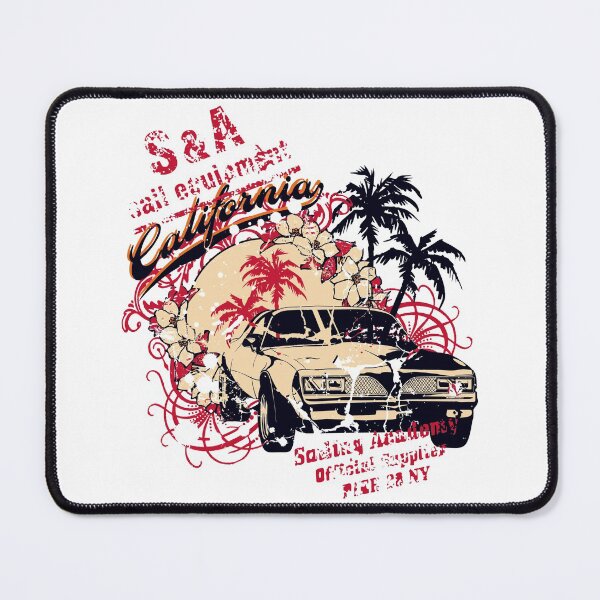 Item preview, Car Background - Coconut trees printing car designed and sold by MusicSkateboard.