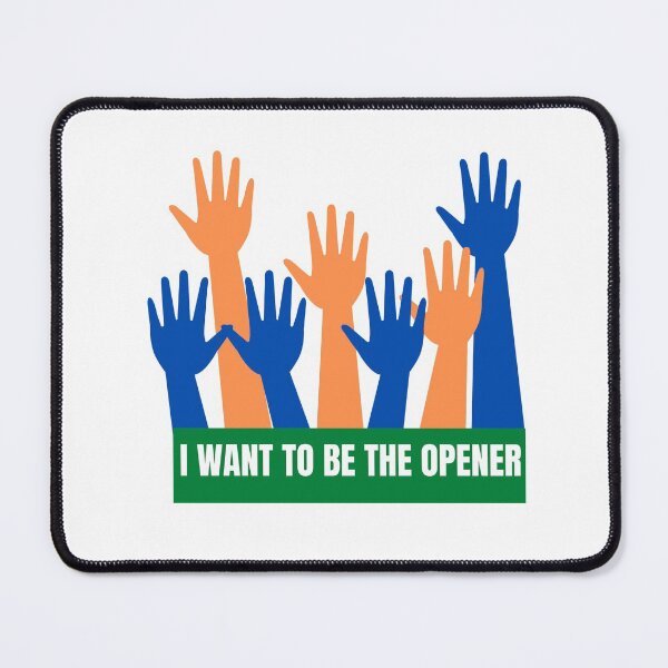 Item preview, I Want To Be The Opening Batsman In Cricket designed and sold by PHLDesign.