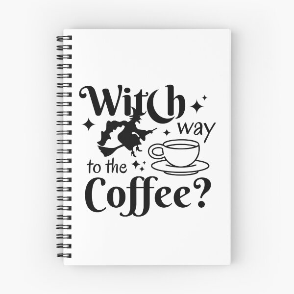 Item preview, Witch Way to the Coffee? | Halloween Witch Pun | Gift for Coffee Lovers designed and sold by MiaDelelai.