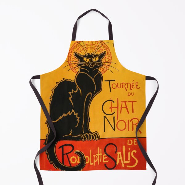 Item preview, Black Cat Vintage Halloween Steinlen Poster designed and sold by VintageArchive.