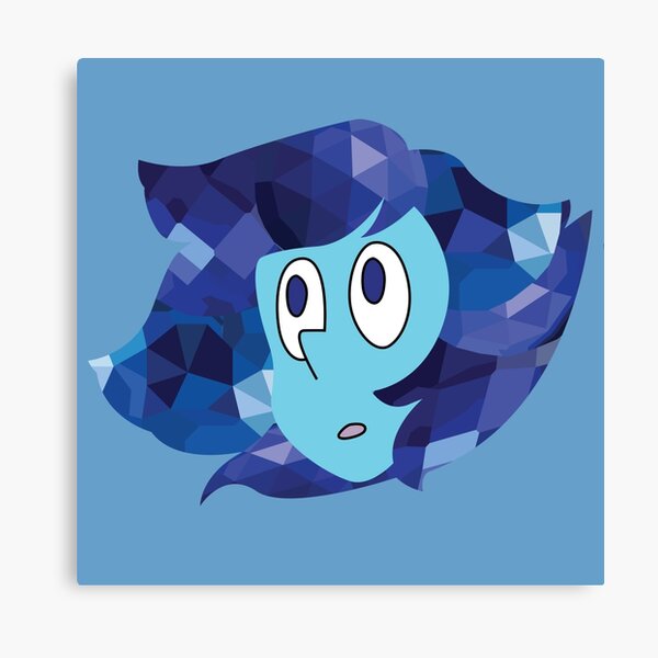 Crystallized Lapis Lazuli Canvas Print