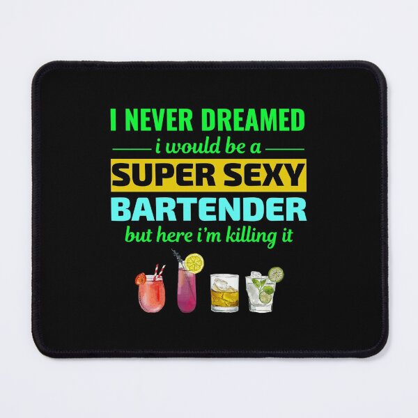 Item preview, Bartender Barkeep Barman Barmaid Mixologist Funny designed and sold by CuteDesigns1.