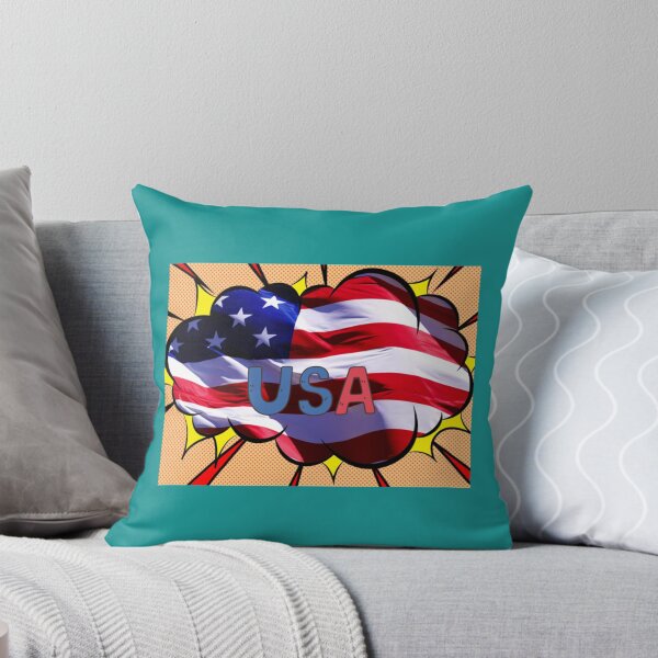 Item preview, United States Of America Flag   designed and sold by MadBullClub.