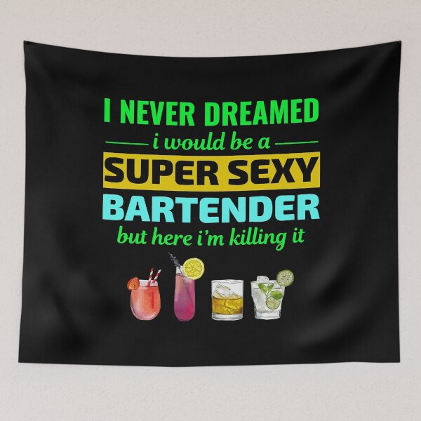 Item preview, Bartender Barkeep Barman Barmaid Mixologist Funny designed and sold by CuteDesigns1.