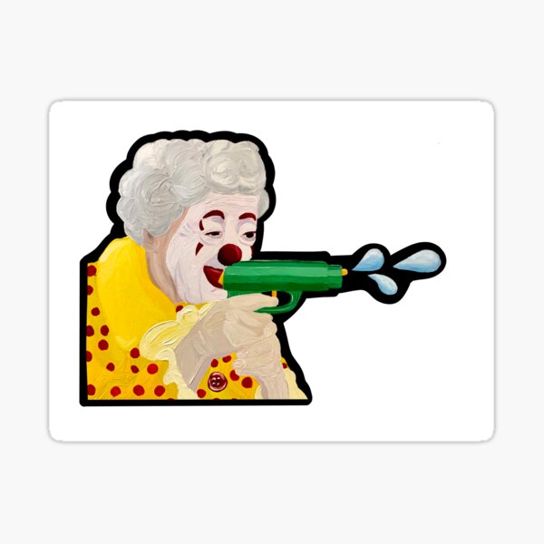 Item preview, Granny's Got a Watergun! designed and sold by CowardClown.