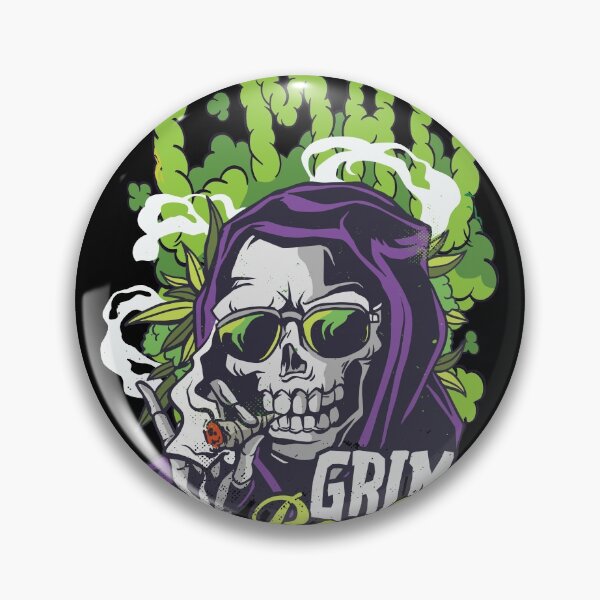 Item preview, Grim Reefer  halloween designed and sold by TRIBExSPACE.