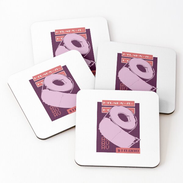 Item preview, Vaporwave toilet paper designed and sold by TRIBExSPACE.