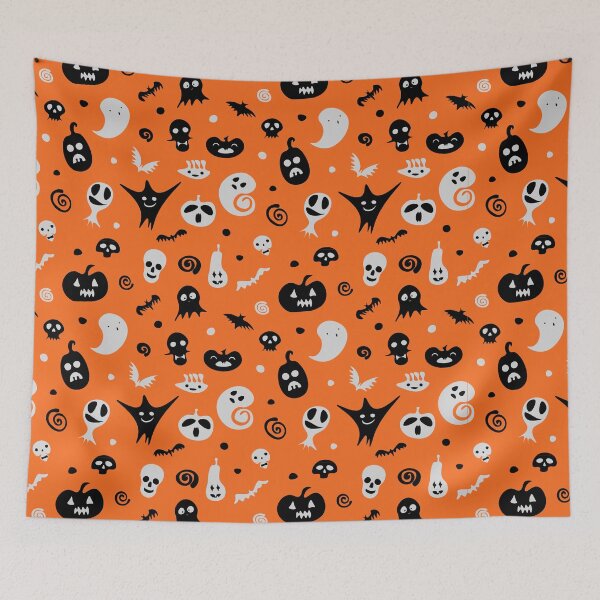 Item preview, cute halloween pattern for kids designed and sold by cutecrazytshirt.