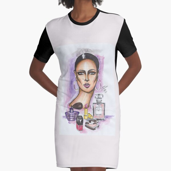 Love Coco Chanel Graphic T-Shirt Dress
