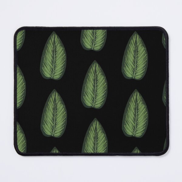 Item preview, Calathea leaf gouache painting designed and sold by Milanicole.