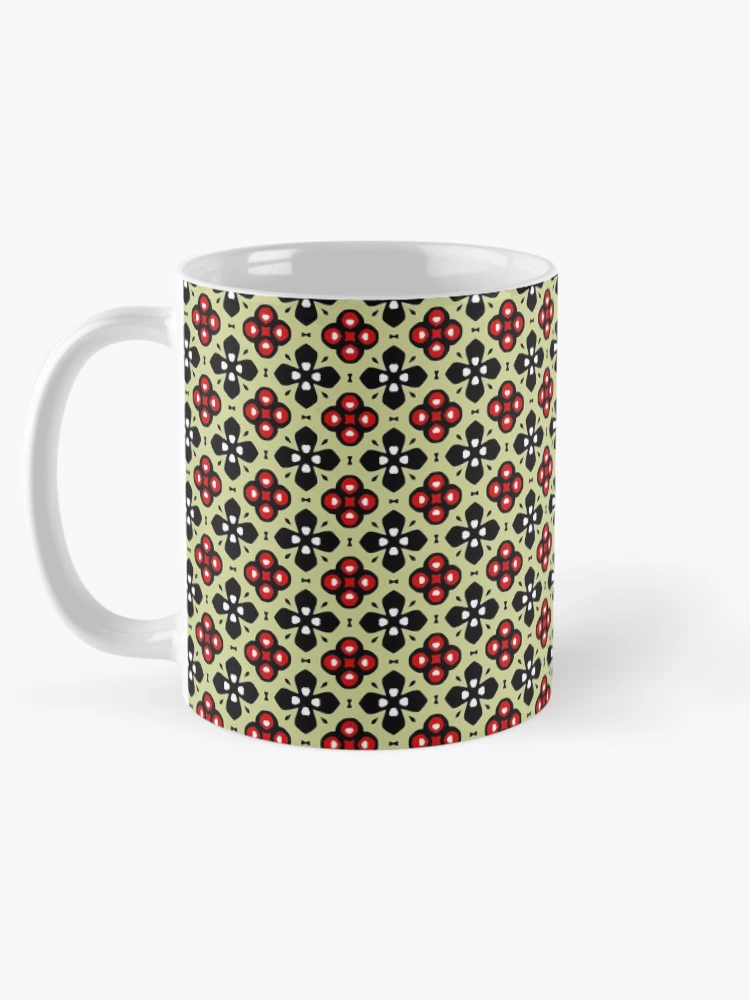 Thumbnail 5 of 6, Coffee Mug, Abstract flowers pattern designed and sold by RafaelLima7.