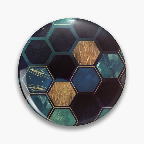 Item preview, Blue and Gold designed and sold by spacefrogdesign.