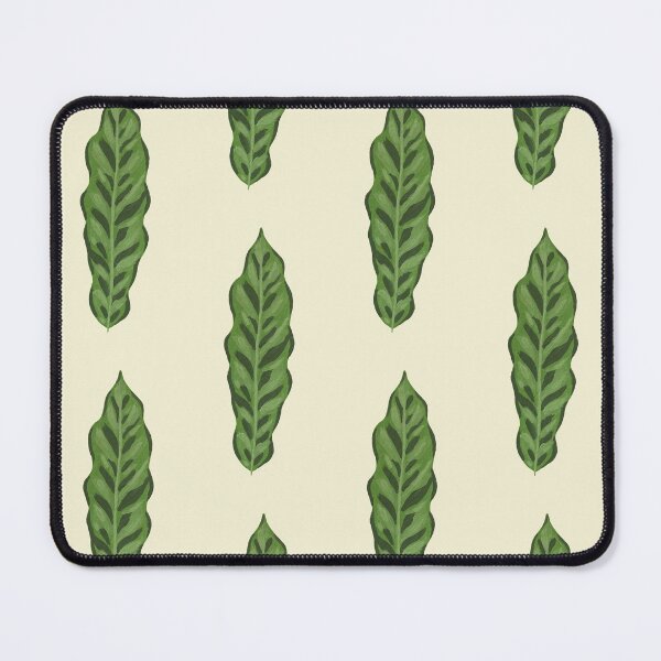 Item preview, Calathea leaf gouache painting designed and sold by Milanicole.