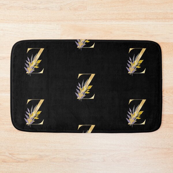 Item preview, Gold Floral Alphabet Letter Z designed and sold by Trinket-Trickster.