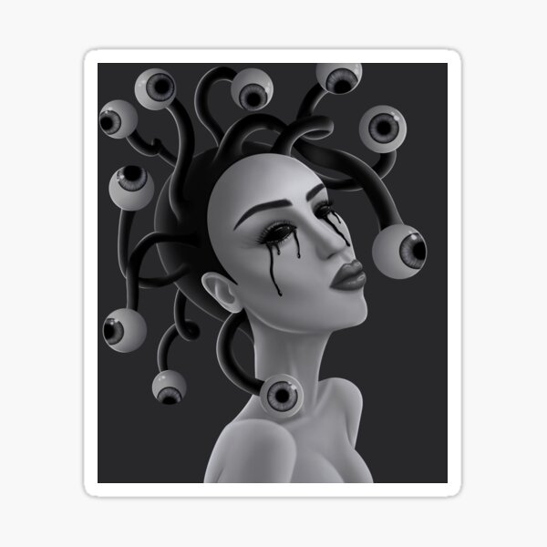 Medusa Adapted Sticker