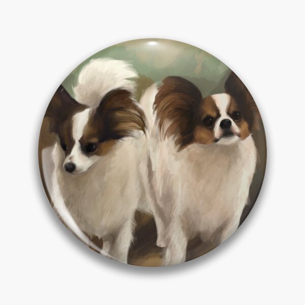 Item preview, Papillon Twins designed and sold by jindogirlart.