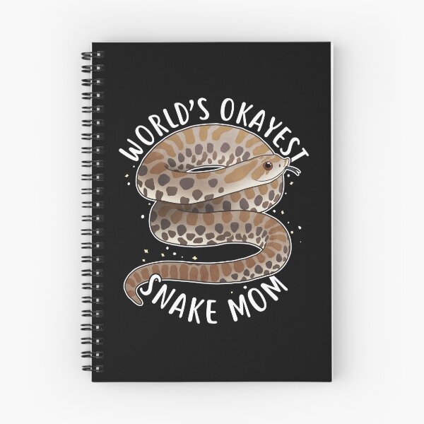 Item preview, World's Okayest Hognose Snake Mom designed and sold by Clara Hollins.