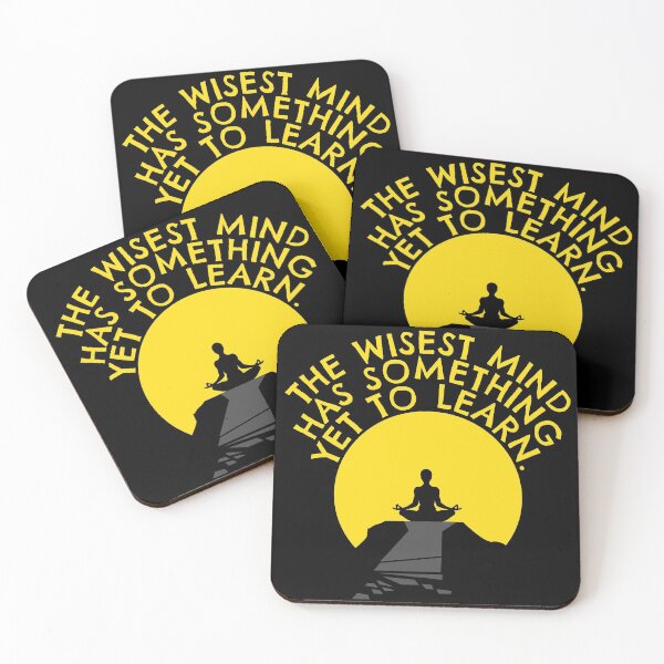 Item preview, The wisest mind has something yet to learn designed and sold by RafaelLima7.