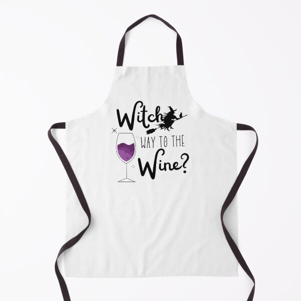 Item preview, Witch Way to the Wine Bubbly Gift for Wine Drinkers | Halloween Witch designed and sold by MiaDelelai.