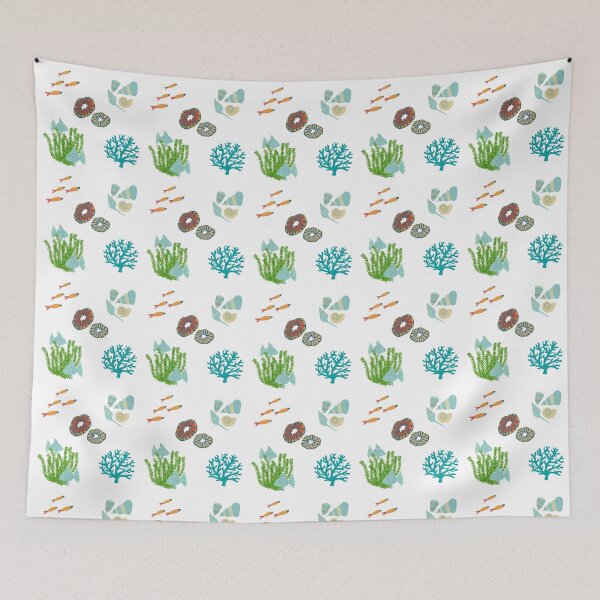 Item preview, Pattern sea world, sticker pack for sea lovers.  designed and sold by Wildflow Creations.