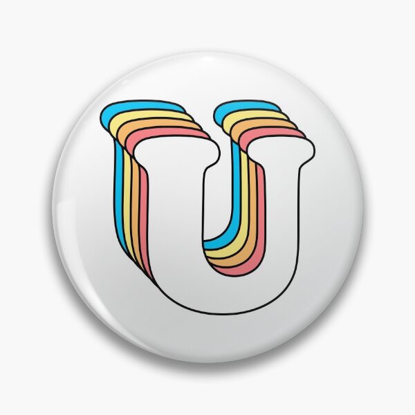 Item preview, Letter U designed and sold by OkihanaShop.