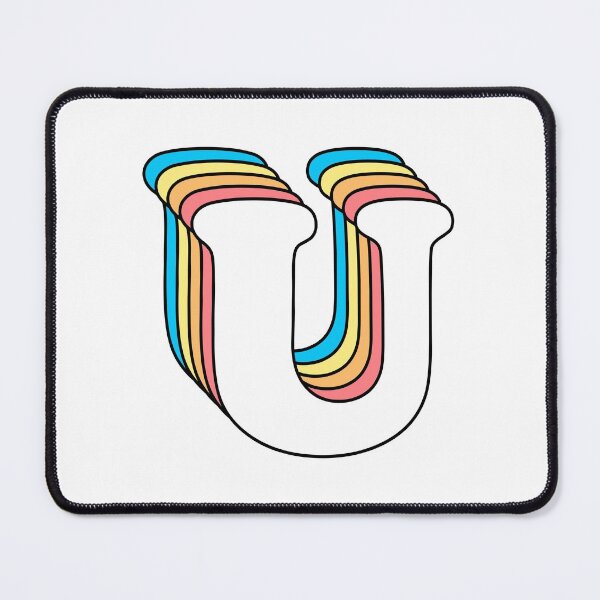 Item preview, Letter U designed and sold by OkihanaShop.