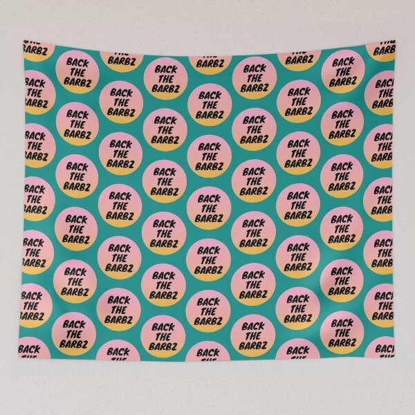 Item preview, Back the Barbz bubble pink    designed and sold by Andonicka.