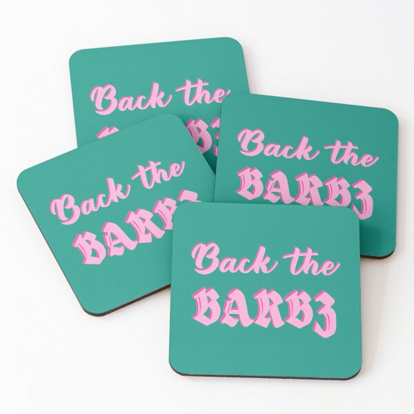 Item preview, Back the Barbz on pink 2   designed and sold by Andonicka.