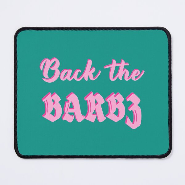 Item preview, Back the Barbz on pink 2   designed and sold by Andonicka.