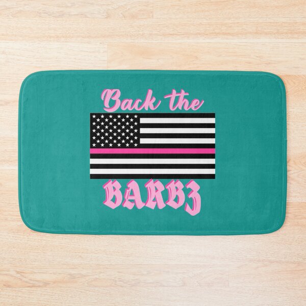 Item preview, Back the Barbz on pink_AMERICA FLAG 2   designed and sold by Andonicka.