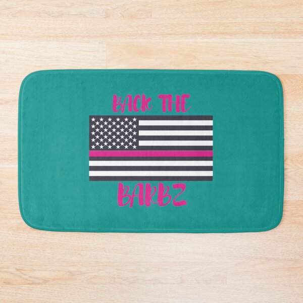 Item preview, BACK THE BARBZ PINK WITH LOGO   designed and sold by Andonicka.