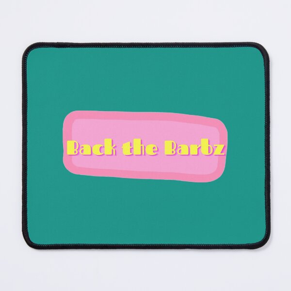 Item preview, Back the Barbz tab pink and yellow   designed and sold by Andonicka.