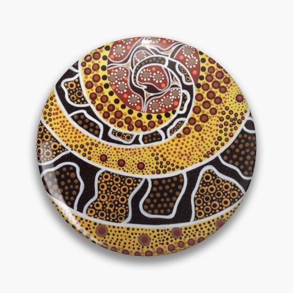 Item preview, Australian Aboriginal Art- Snake Secret designed and sold by Plethora Design.