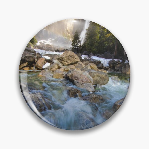 Item preview, Yosemite Lower Falls Rainbow designed and sold by nbrandsberg.