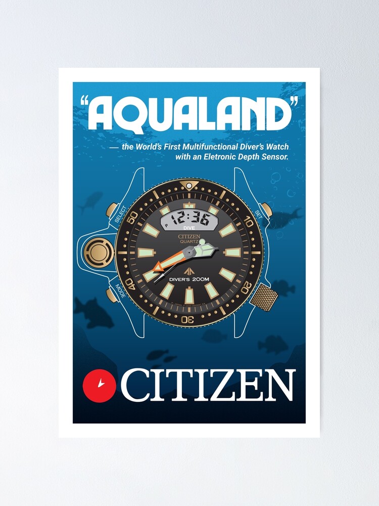 Citizen aqualand hot sale for sale