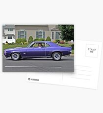 Purple Mustang Postcards
