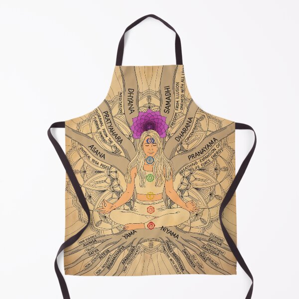 Item preview, 7 chakras & 8 limbs of yoga ashtanga yoga girl designed and sold by sierratruong.