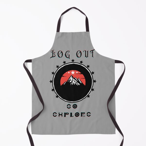 Item preview, Log out go explorer t-shirt, hiking t-shirt, GIFT adventure, mountain lovers designed and sold by Morinas.