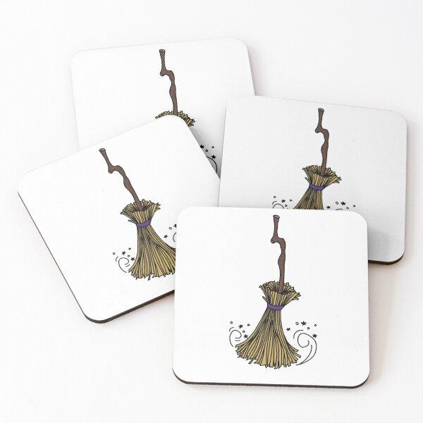 Item preview, Witchy Whimsy Broom designed and sold by HollyBee-Art.