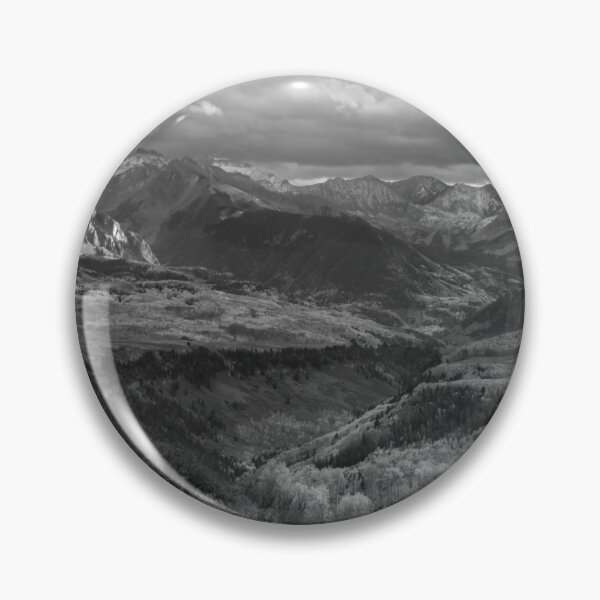 Item preview, Uncompahgre Sunset Pano in Black and White designed and sold by nbrandsberg.