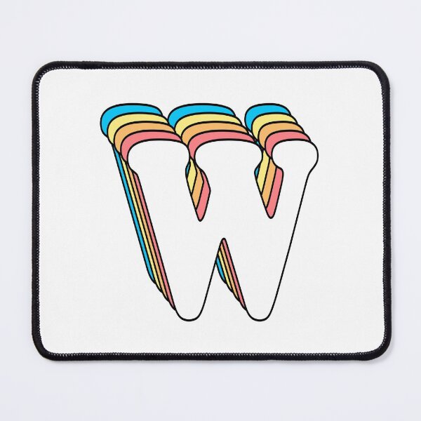 Item preview, Letter W designed and sold by OkihanaShop.