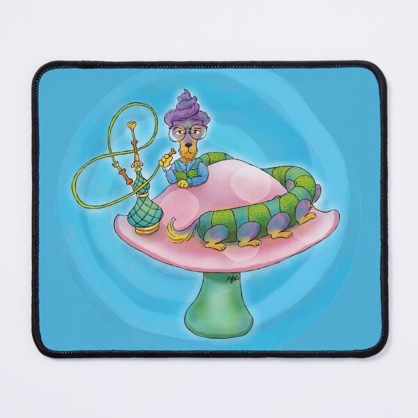 Item preview, The Dachsterpillar (Dachshunds in Wonderland #1) designed and sold by Kat Kuo.