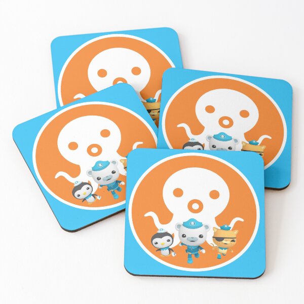 Item preview, Octonauts and Logo - Captain Barnacles, Kwazi Kitten, and Peso Penguin designed and sold by 10slash1.