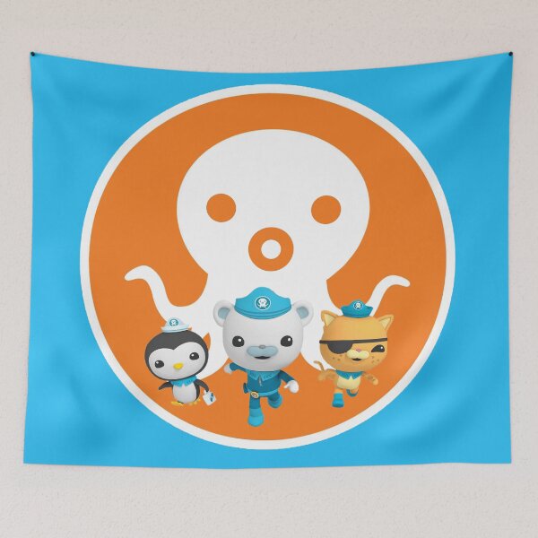 Item preview, Octonauts and Logo - Captain Barnacles, Kwazi Kitten, and Peso Penguin designed and sold by 10slash1.