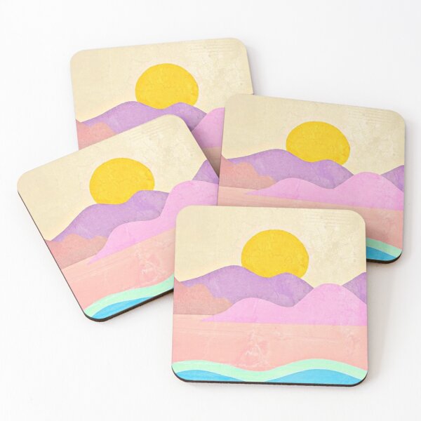 Item preview, Minimalist Seascape Abstract  designed and sold by Pretty-Bird.