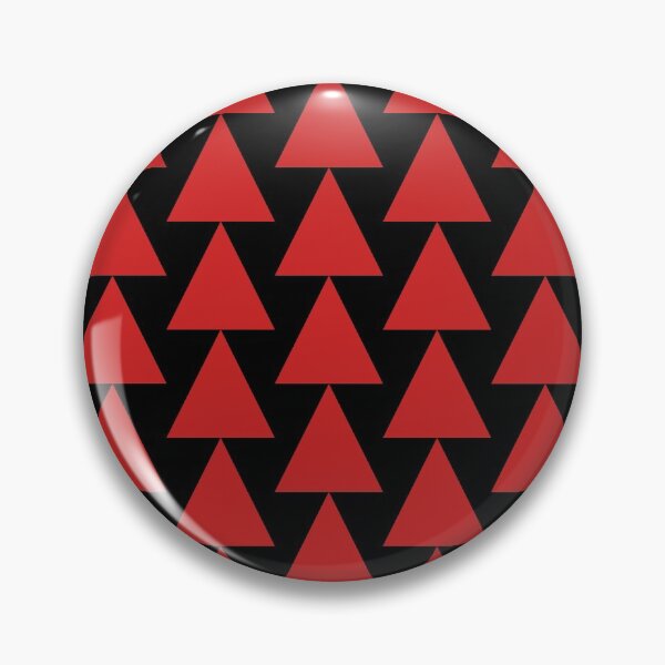 Item preview, Red Triangle Pattern Offset Grid designed and sold by JABG-01.