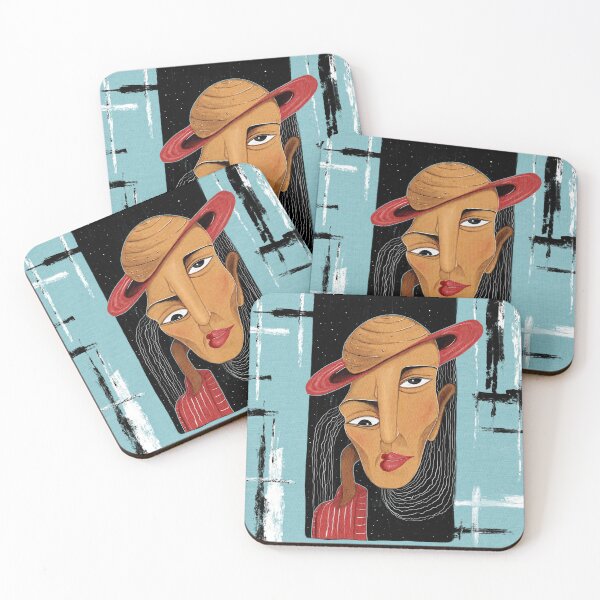 Item preview, Lady traveling on space  designed and sold by hdesignEG.